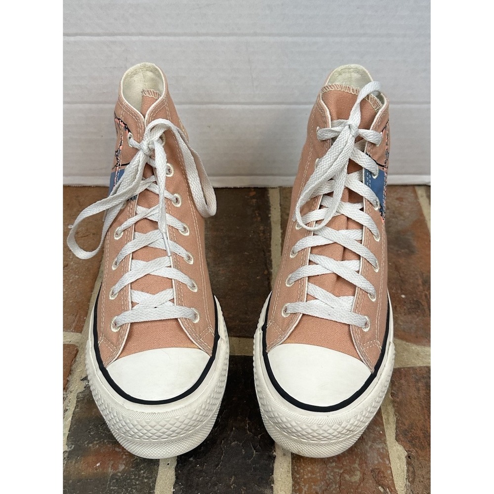 Converse All Star Millie Bobby Brown MBB High Top Sneakers Pink Platform Wms 7.5 - Picture 3 of 7